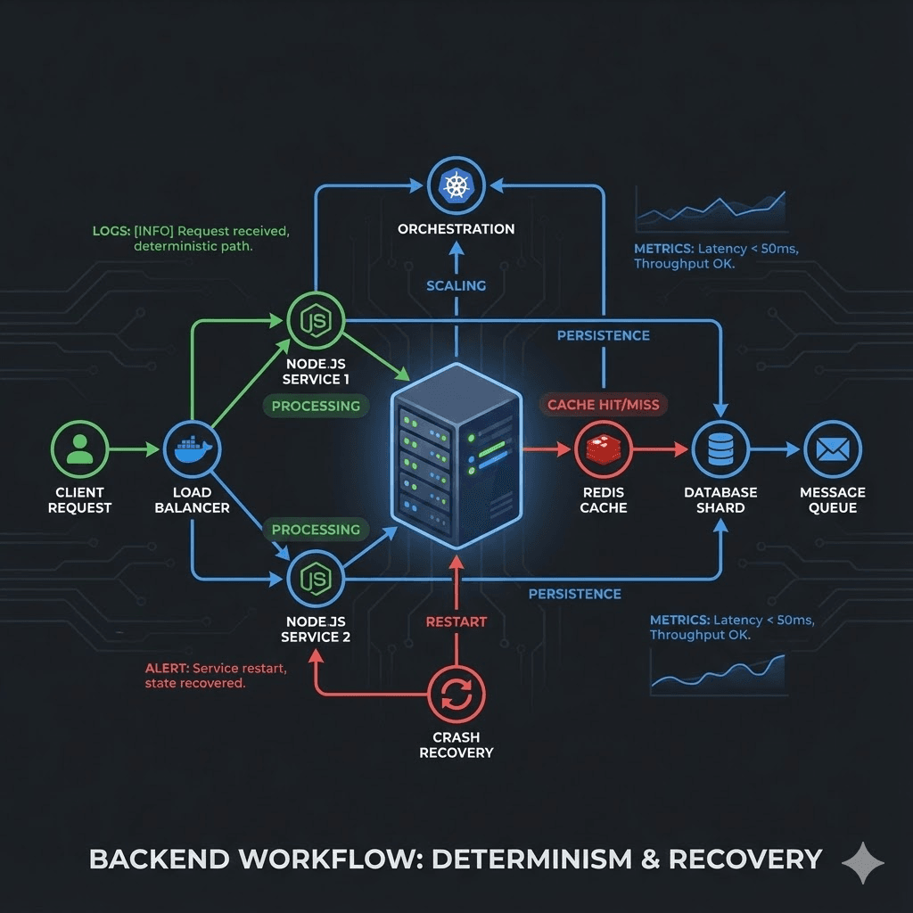 Deterministic Workflow Orchestration Engine